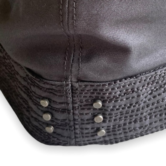 Diesel Chino Hat Engineer Conductor Style Cotton Leather Trim Unisex Y2K Retro main image 6